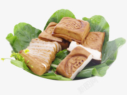 卤味豆腐干特色香干高清图片