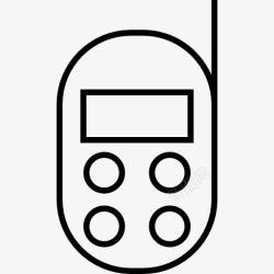 网上商店概述电话概述了联系的象征图标高清图片