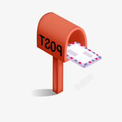 信件的邮箱素材