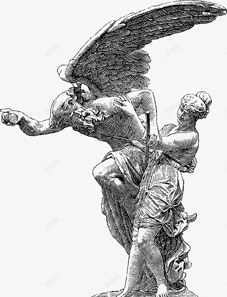 展翅的女神png免抠素材_88icon https://88icon.com 女性 女神 展翅 希腊 希腊女神 希腊神话 希腊神话人物 神话