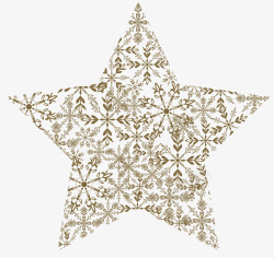 五角星形欧式花纹五角星矢量图高清图片