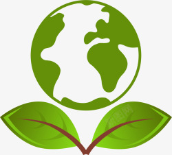 世界环境日绿色地球素材