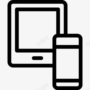 平板平板电脑手机图标图标