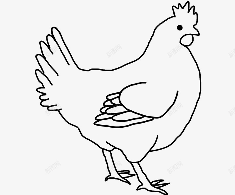 农场里的鸡png免抠素材_88icon https://88icon.com 农场里 宣传的 简化鸡