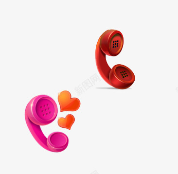 粉色的存钱罐精美浪漫电话图标图标