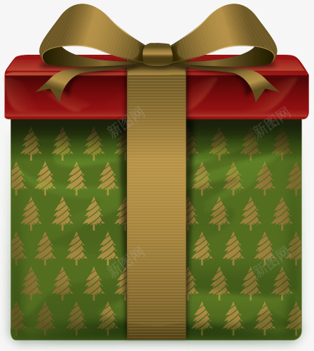 圣诞节日的礼物盒png免抠素材_88icon https://88icon.com 圣诞 礼物 礼盒 神秘 节日 蝴蝶结
