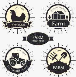 有机生态农业生态农业农场图标高清图片