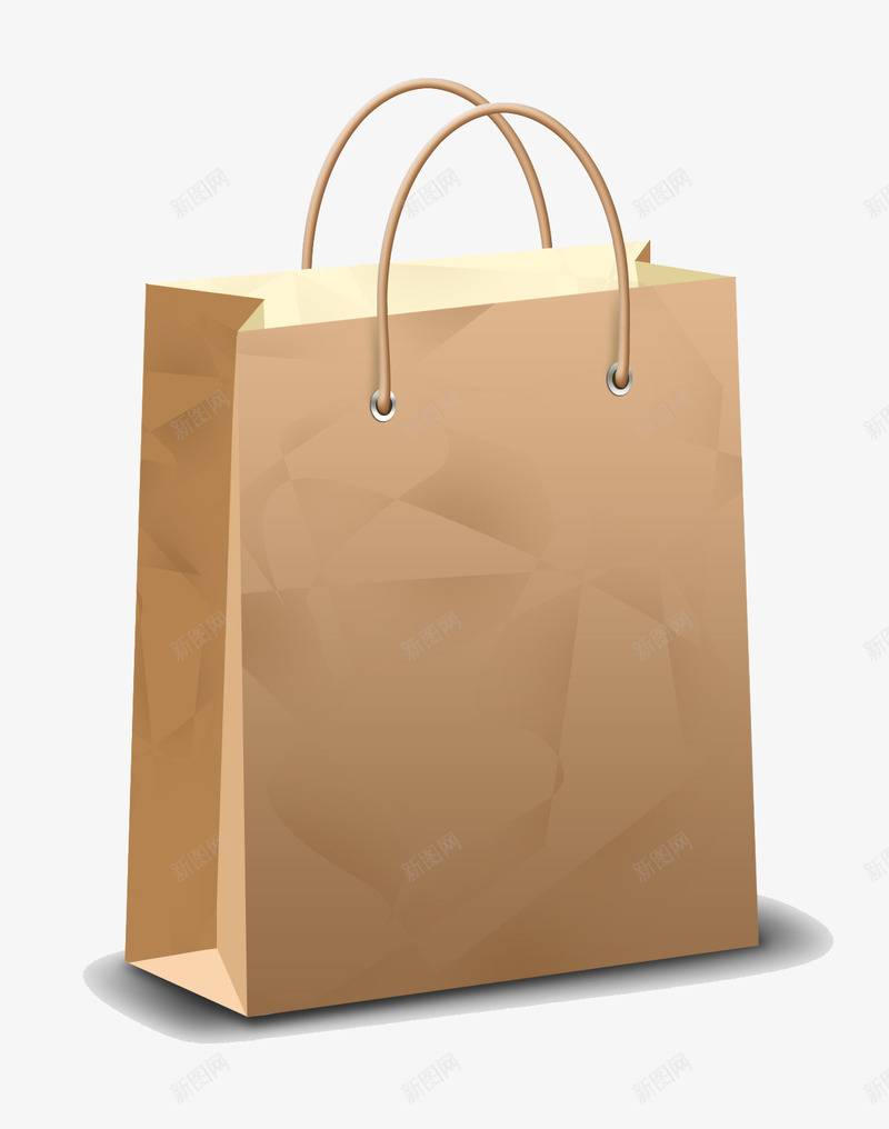 购物袋png免抠素材_88icon https://88icon.com 纸质购物袋 购物袋