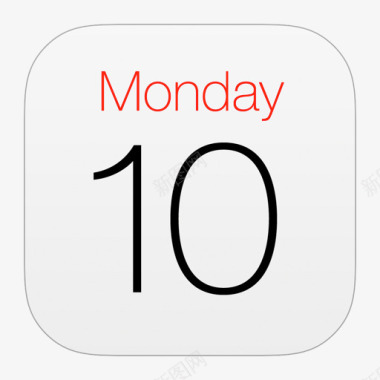 日历免费矢量日历官方iOS7Icons图标图标