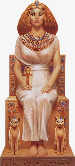 埃及女神雕塑png免抠素材_88icon https://88icon.com 埃及女神 女神雕塑 雕塑