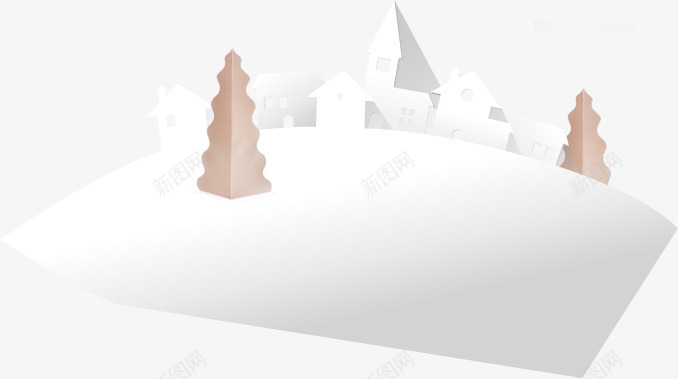 白色纯净装饰冬日png免抠素材_88icon https://88icon.com 冬日 白色 纯净 装饰