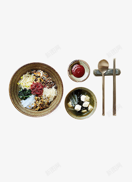 韩国可口的料理png免抠素材_88icon https://88icon.com 勺子 泡菜 泡面 烤肉 盘子 筷子 酱汁