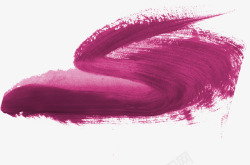 紫色墨迹艺术痕迹素材