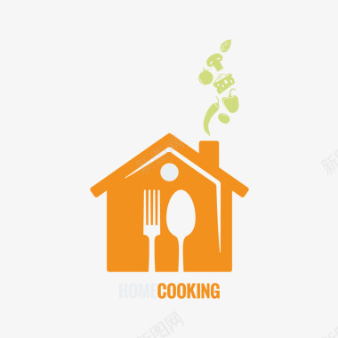 食物厨房图案图标图标