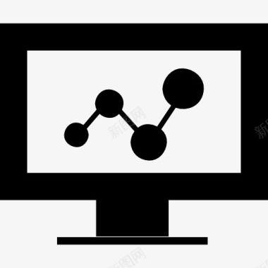 尴尬符号分析图在监控图标图标