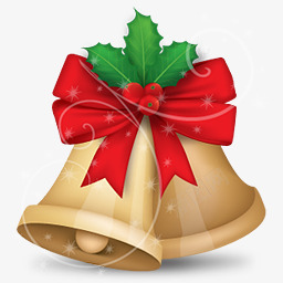 圣诞节铃铛卡通装饰png免抠素材_88icon https://88icon.com 卡通 圣诞节 装饰 铃铛