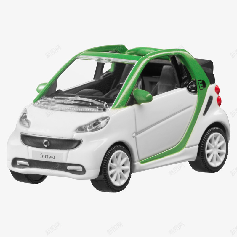 奔驰smartpng免抠素材_88icon https://88icon.com 奔驰smart 小车 汽车 白绿色 轿车