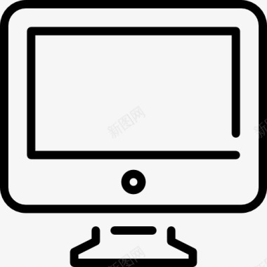 技术素材电脑屏幕图标图标