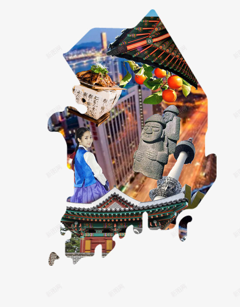 韩国png免抠素材_88icon https://88icon.com 建筑 思密达 插画 韩国