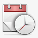 日历复制日期时间表重复Longhorn的图标图标