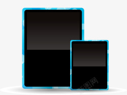 黑色平板电脑简约平板电脑高清图片