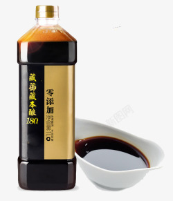 厨房大瓶酱油素材