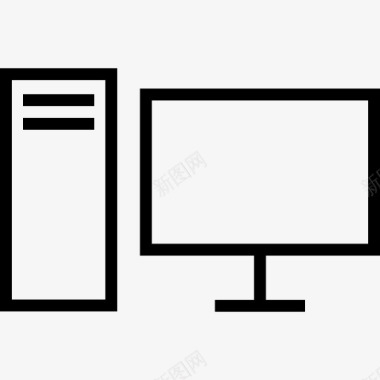 木板桌面计算机图标图标