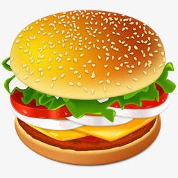 fast早餐汉堡食物Breafasticons图标图标