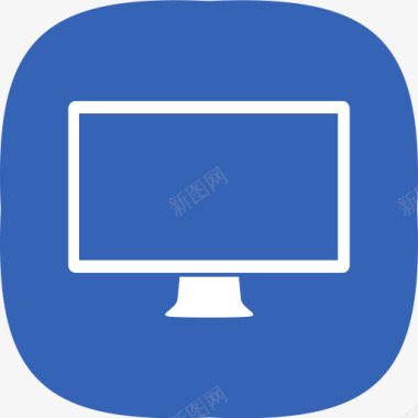 monitor电脑类桌面监控PC屏幕系统设备图标图标
