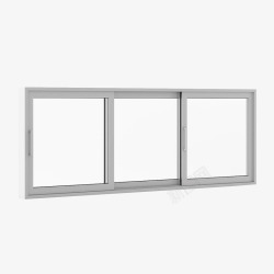 三扇简单格子窗素材