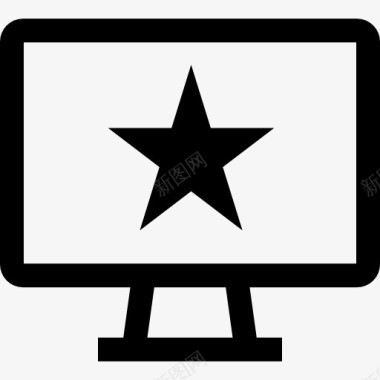 计算机技术明星图标图标