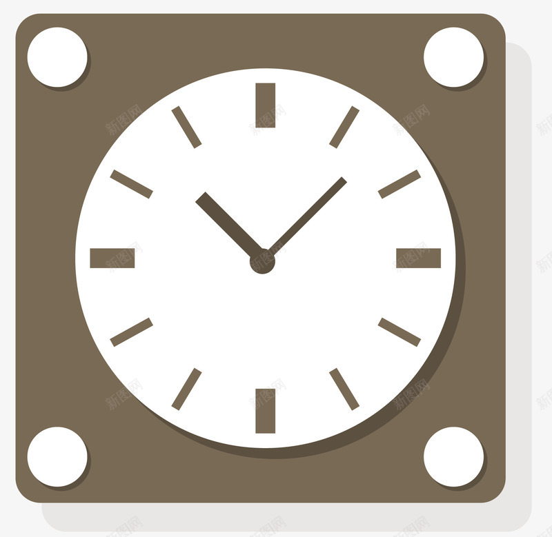 咖啡色卡通闹钟png免抠素材_88icon https://88icon.com 卡通闹钟 咖啡色 咖啡色闹钟 床头闹钟 电子闹钟 闹钟