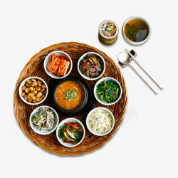 韩国美食文化素材