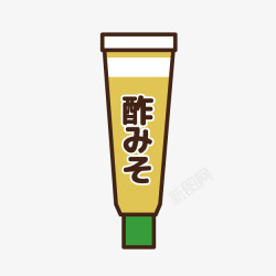辣根卡通调味料高清图片