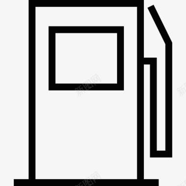 加油站的标志图标图标