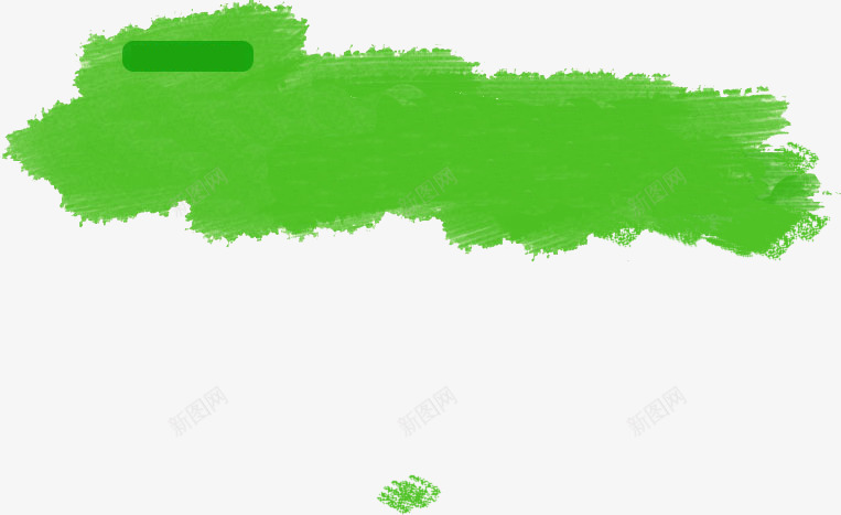绿色卡通清新墨迹痕迹png免抠素材_88icon https://88icon.com 卡通 墨迹 清新 痕迹 绿色