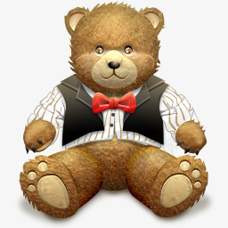 棕色泰迪熊png免抠素材_88icon https://88icon.com 桌面 棕色 泰迪熊