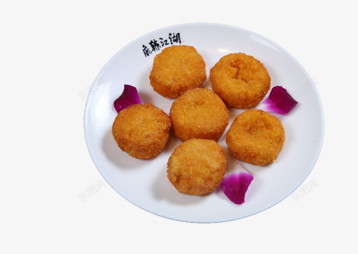 油炸南瓜饼png免抠素材_88icon https://88icon.com 南瓜饼 小吃 油炸 特色食品 美食 饼