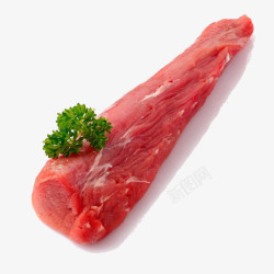 红色的诱人鲜猪肉素材