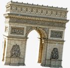 卢浮宫旅游建筑风光特色素材