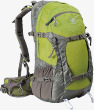 绿色实用户外装备背包素材