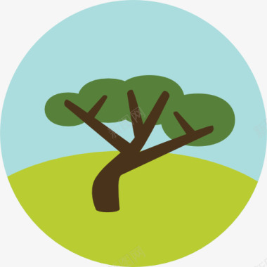 树免抠素材树图标图标