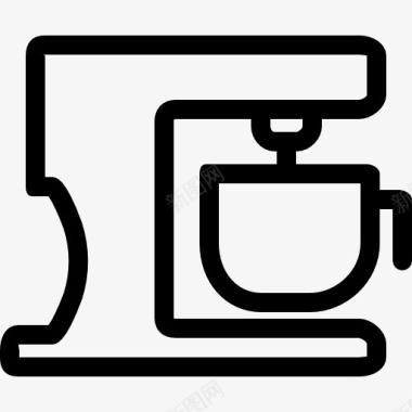 厨房用具咖啡机图标图标