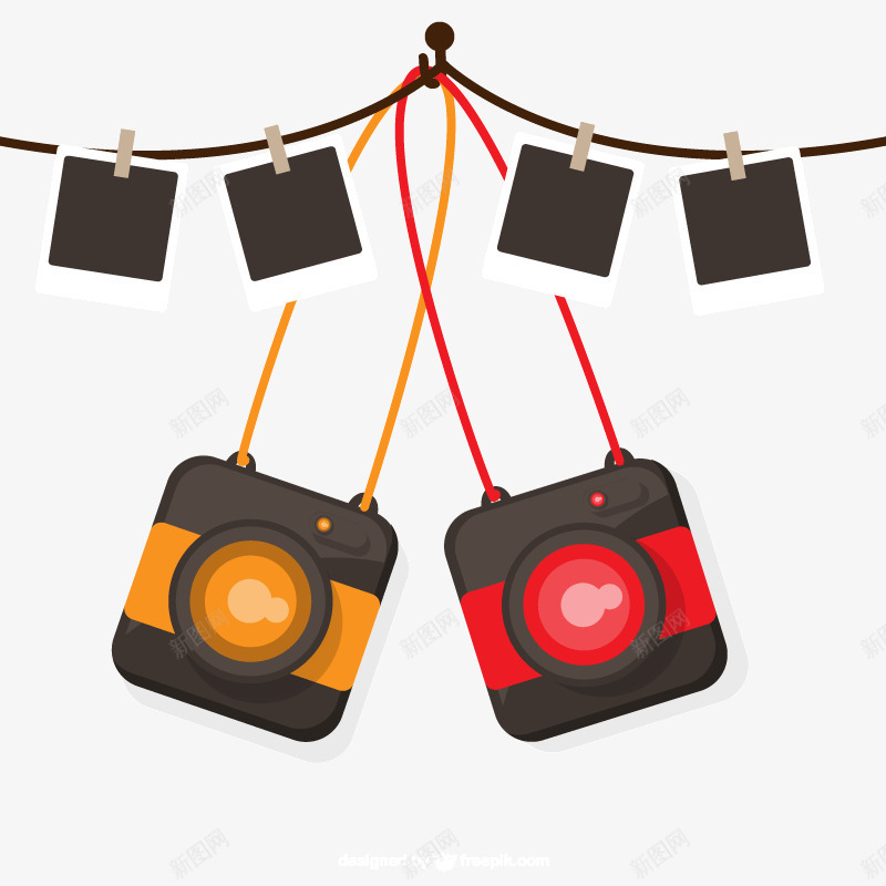 卡通相机相片装饰图png免抠素材_88icon https://88icon.com 卡通 扁平图案 相机 相片 矢量装饰图