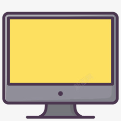 电脑类电脑装置iMac监控屏幕素材