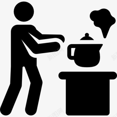 烹饪烹饪图标图标