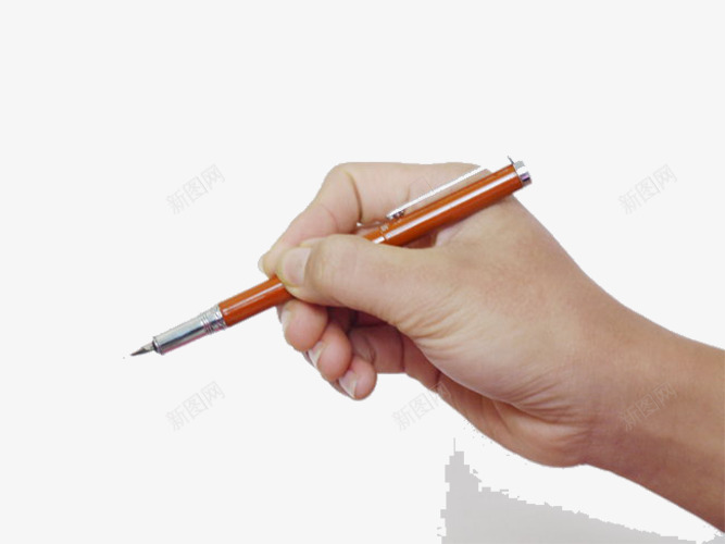 手握笔png免抠素材_88icon https://88icon.com 人手 写字 圆珠笔 实物图 手握笔