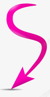 粉红色浴袍粉红色的箭头图标图标
