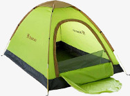 绿色户外帐篷野外素材