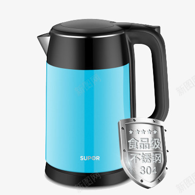 家用电热水壶png免抠素材_88icon https://88icon.com 家电 水壶 热水壶 煮水器 电器